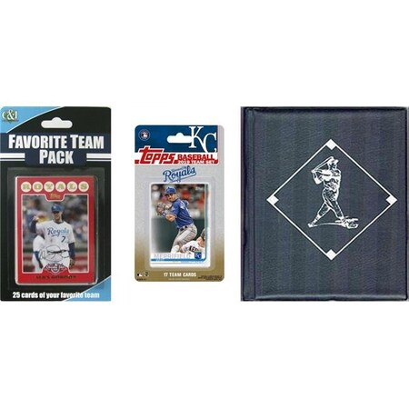 Williams & Son Saw & Supply C&I Collectables 2019ROYALSTSC MLB Kansas City Royals Licensed 2019 Topps Team Set & Favorite Player Trading Cards Plus Storage Album 2019ROYALSTSC